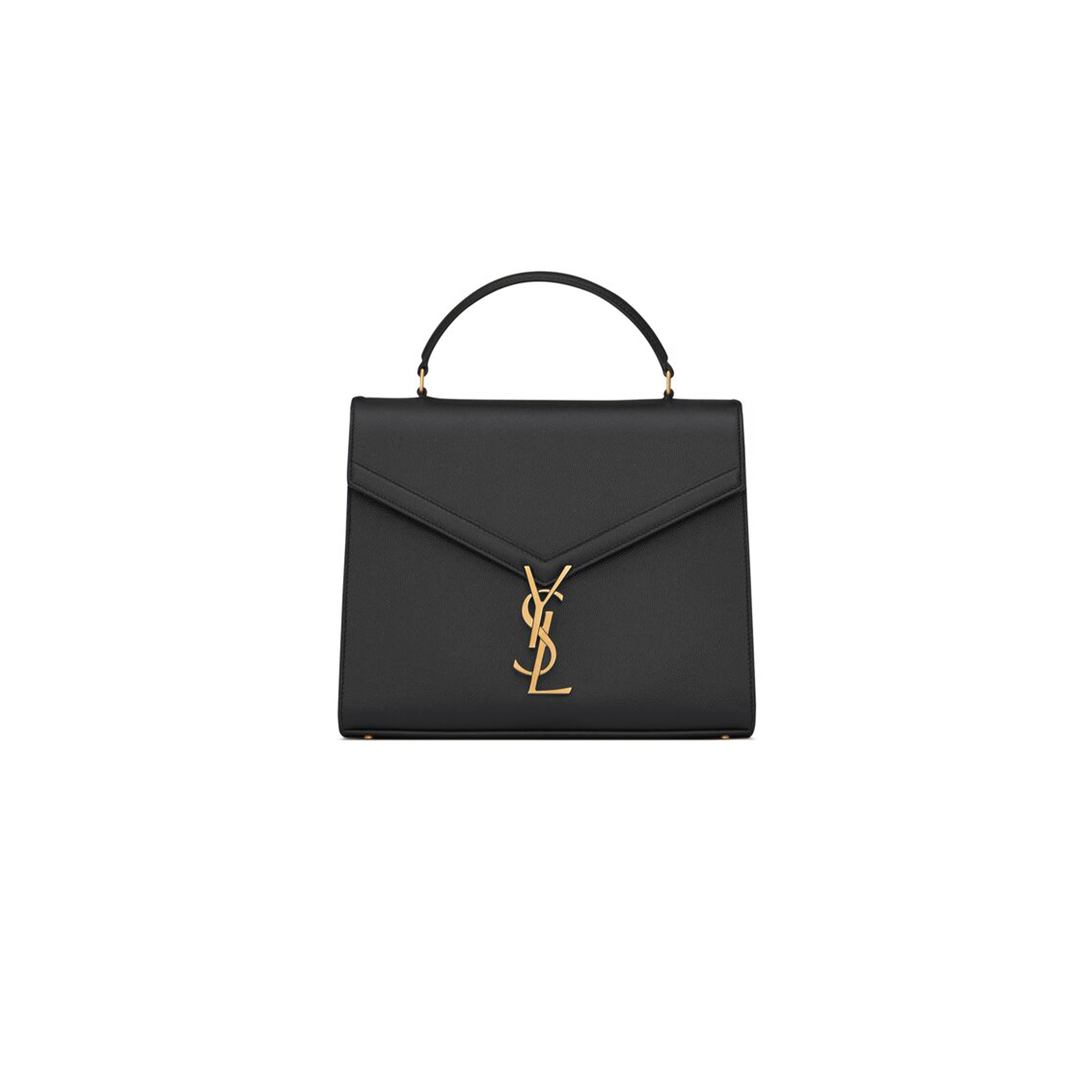 YSL CASSANDRA MEDIUM TOP HANDLE BAG IN GRAIN DE POUDRE EMBOSSED LEATHER 623931BOW0W1000 (24.5*20*11.5cm) YSL CASSANDRA MEDIUM TOP HANDLE BAG IN GRAIN DE POUDRE EMBOSSED LEATHER 623931BOW0W1000 (24.5*20*11.5cm)